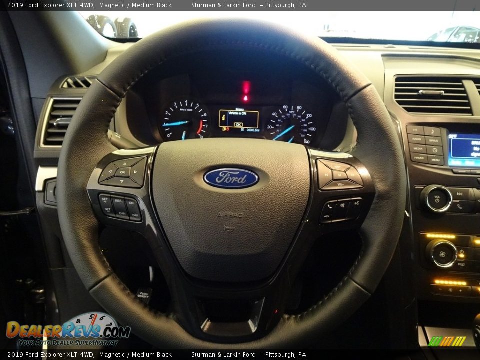 2019 Ford Explorer XLT 4WD Magnetic / Medium Black Photo #14