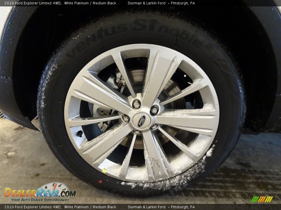 2019 Ford Explorer Limited 4WD White Platinum / Medium Black Photo #5