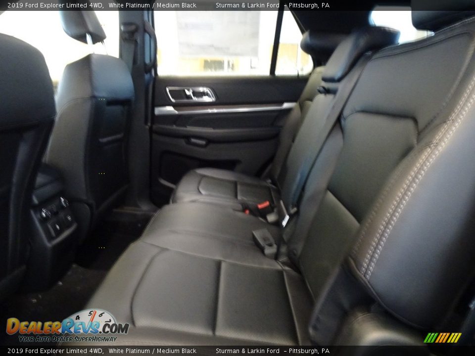 2019 Ford Explorer Limited 4WD White Platinum / Medium Black Photo #7