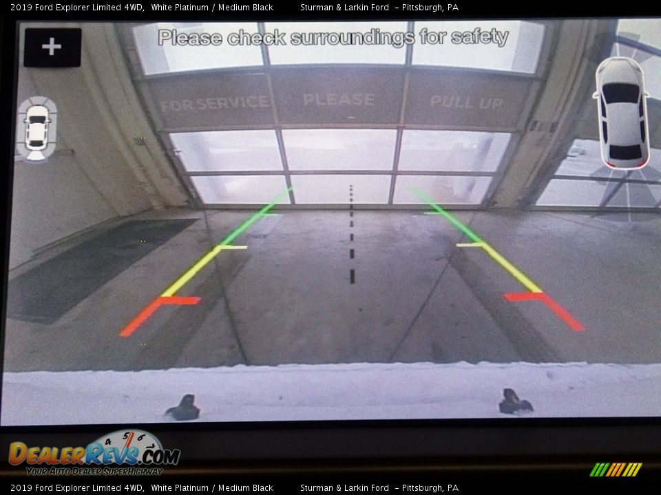 2019 Ford Explorer Limited 4WD White Platinum / Medium Black Photo #15