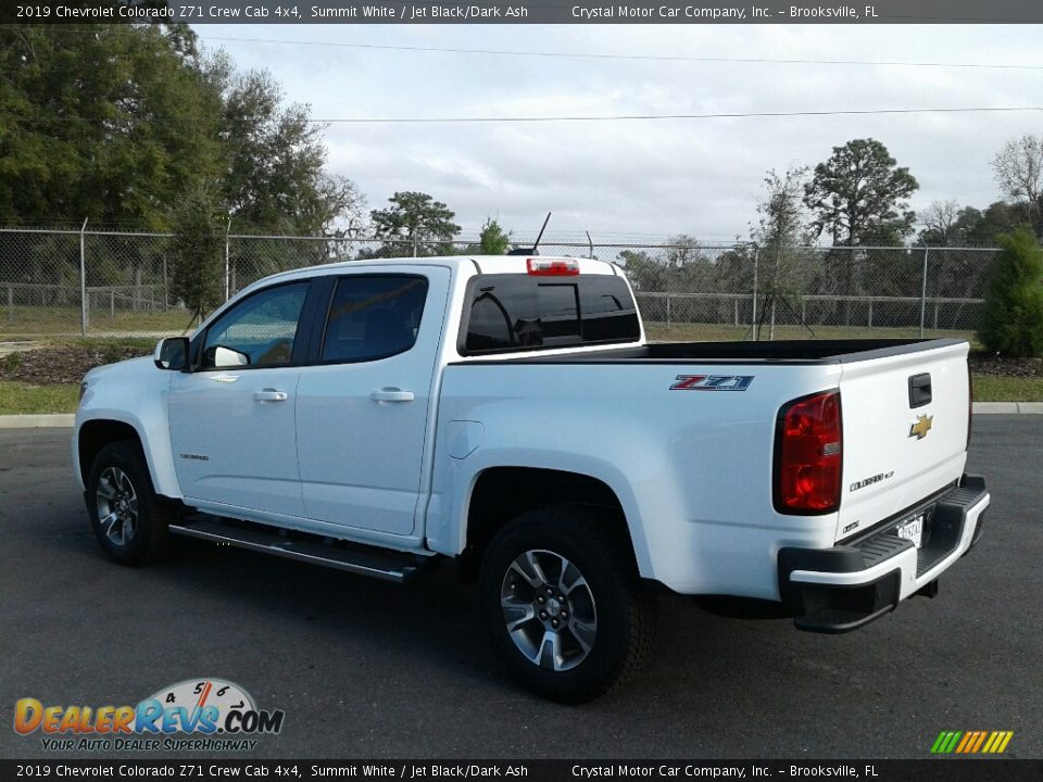 2019 Chevrolet Colorado Z71 Crew Cab 4x4 Summit White / Jet Black/Dark Ash Photo #3