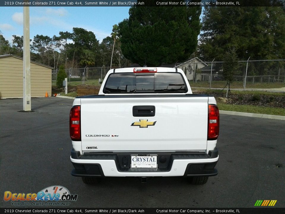 2019 Chevrolet Colorado Z71 Crew Cab 4x4 Summit White / Jet Black/Dark Ash Photo #4
