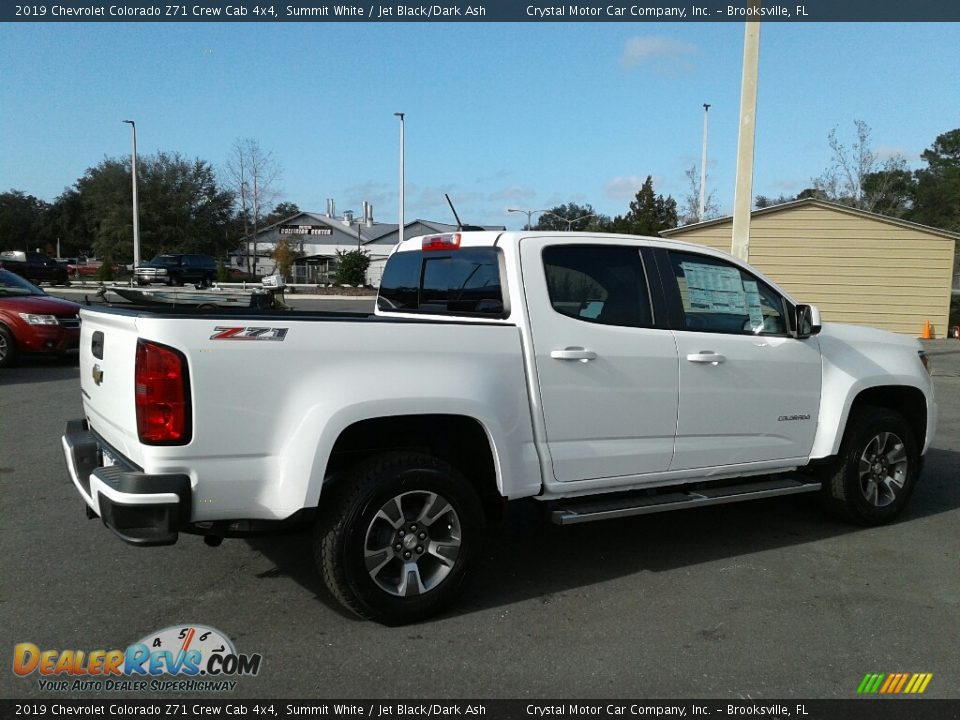 2019 Chevrolet Colorado Z71 Crew Cab 4x4 Summit White / Jet Black/Dark Ash Photo #5
