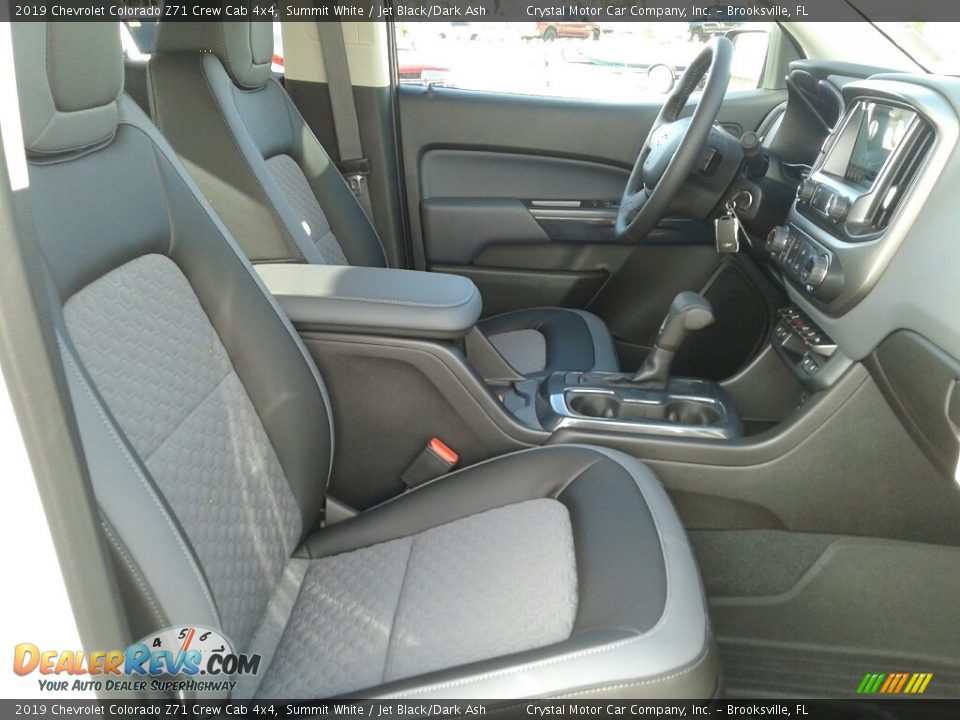 2019 Chevrolet Colorado Z71 Crew Cab 4x4 Summit White / Jet Black/Dark Ash Photo #12