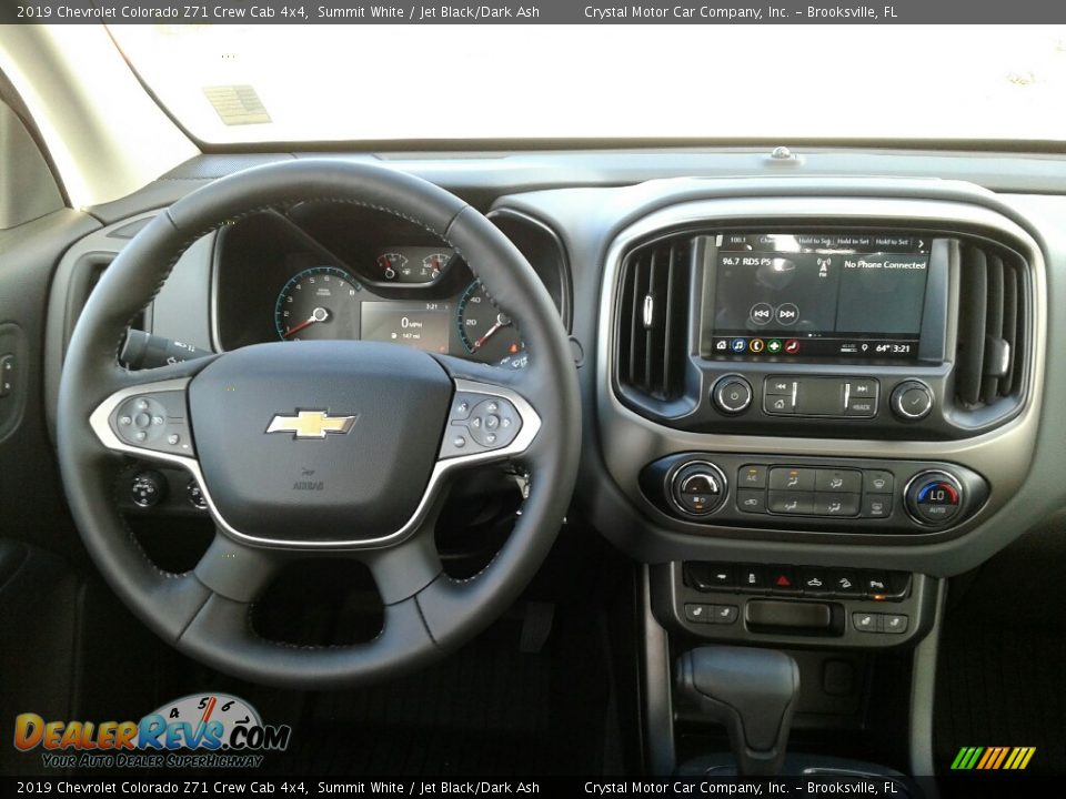 2019 Chevrolet Colorado Z71 Crew Cab 4x4 Summit White / Jet Black/Dark Ash Photo #13