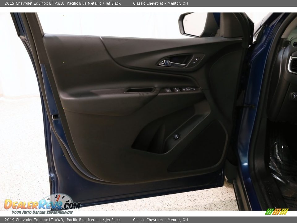 2019 Chevrolet Equinox LT AWD Pacific Blue Metallic / Jet Black Photo #4