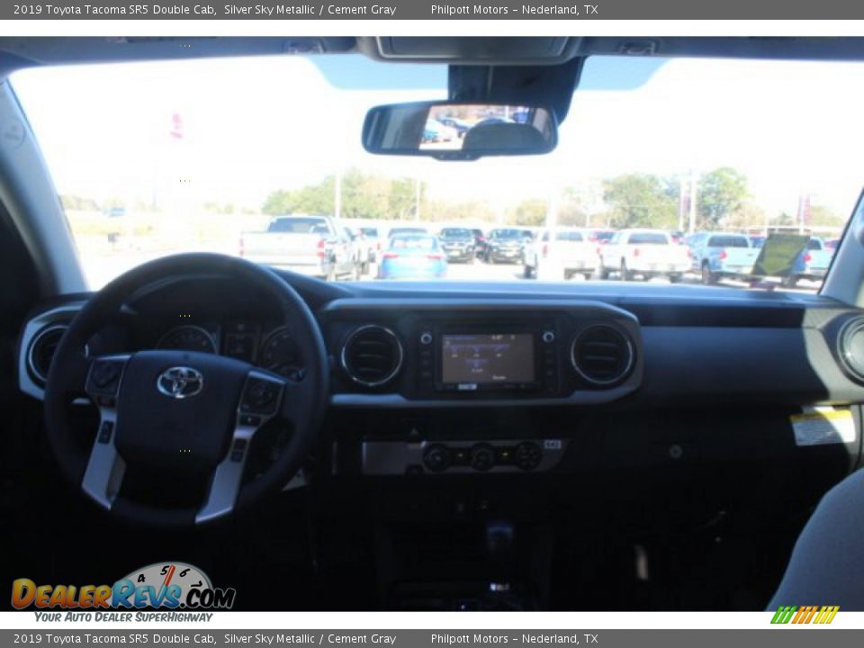 2019 Toyota Tacoma SR5 Double Cab Silver Sky Metallic / Cement Gray Photo #18