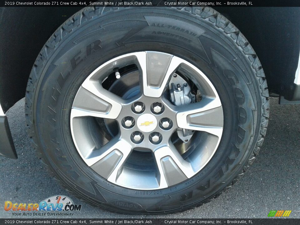 2019 Chevrolet Colorado Z71 Crew Cab 4x4 Summit White / Jet Black/Dark Ash Photo #20