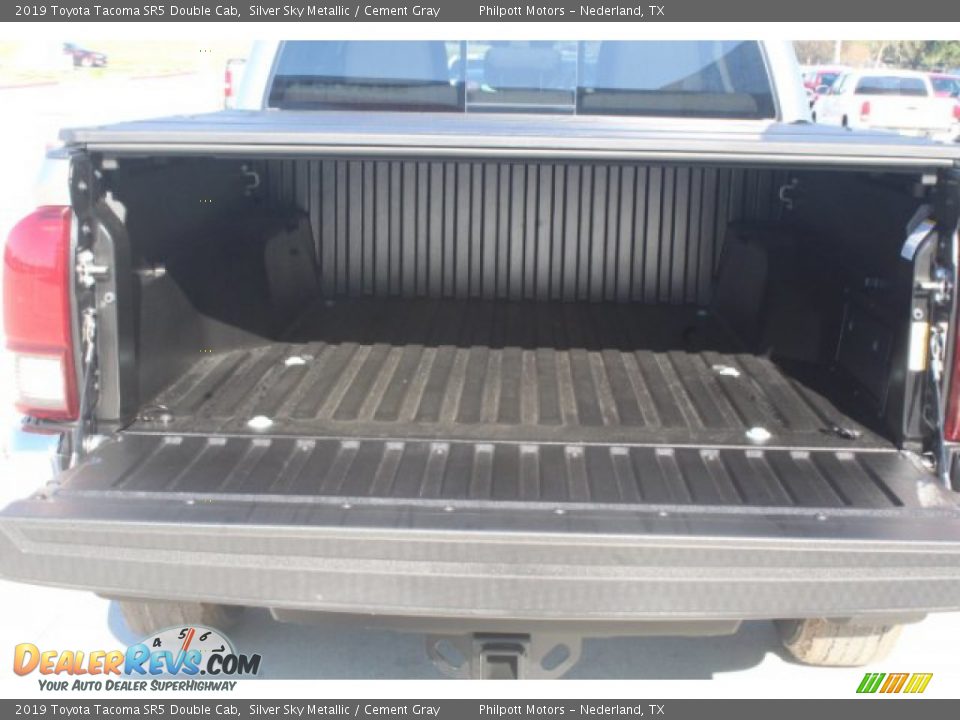 2019 Toyota Tacoma SR5 Double Cab Silver Sky Metallic / Cement Gray Photo #20