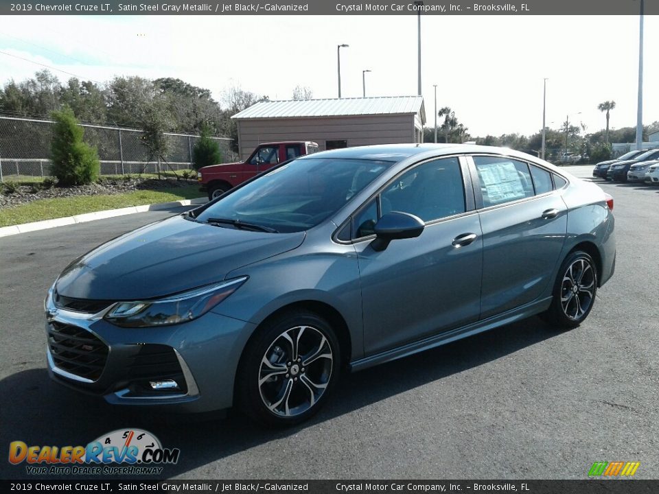 2019 Chevrolet Cruze LT Satin Steel Gray Metallic / Jet Black/­Galvanized Photo #1