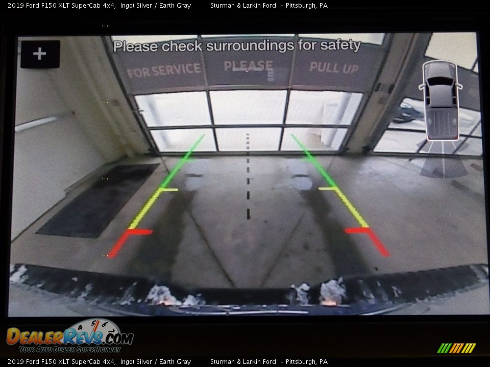 2019 Ford F150 XLT SuperCab 4x4 Ingot Silver / Earth Gray Photo #14