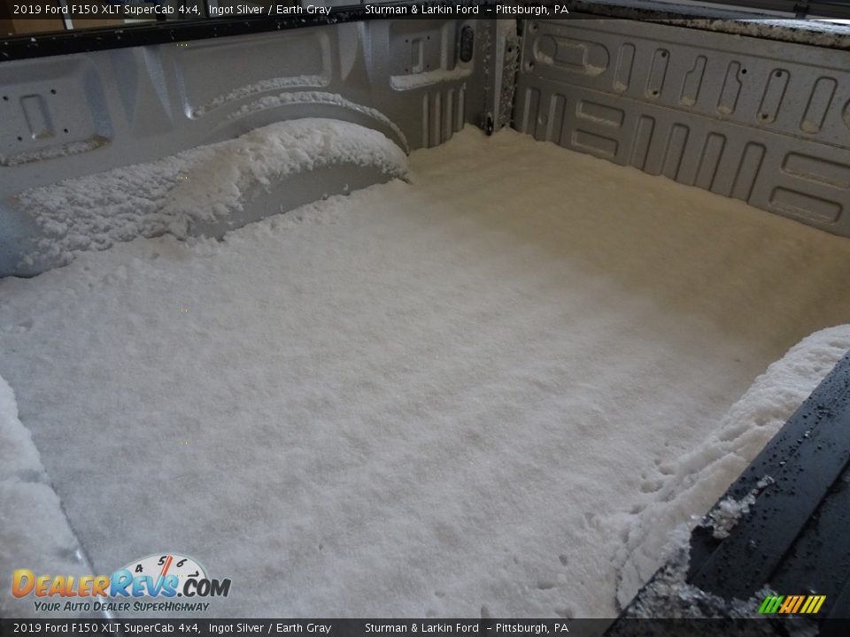 2019 Ford F150 XLT SuperCab 4x4 Ingot Silver / Earth Gray Photo #15