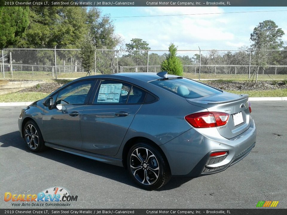 2019 Chevrolet Cruze LT Satin Steel Gray Metallic / Jet Black/­Galvanized Photo #3