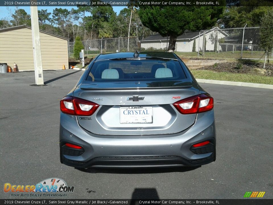 2019 Chevrolet Cruze LT Satin Steel Gray Metallic / Jet Black/­Galvanized Photo #4