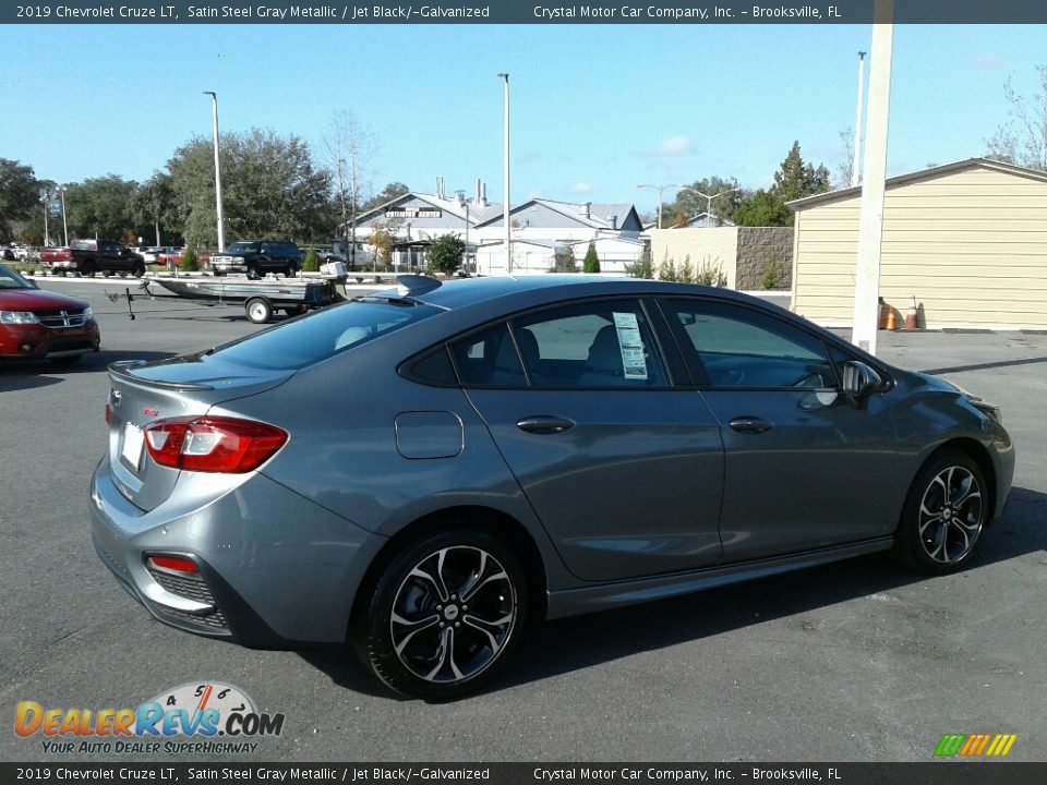 2019 Chevrolet Cruze LT Satin Steel Gray Metallic / Jet Black/­Galvanized Photo #5
