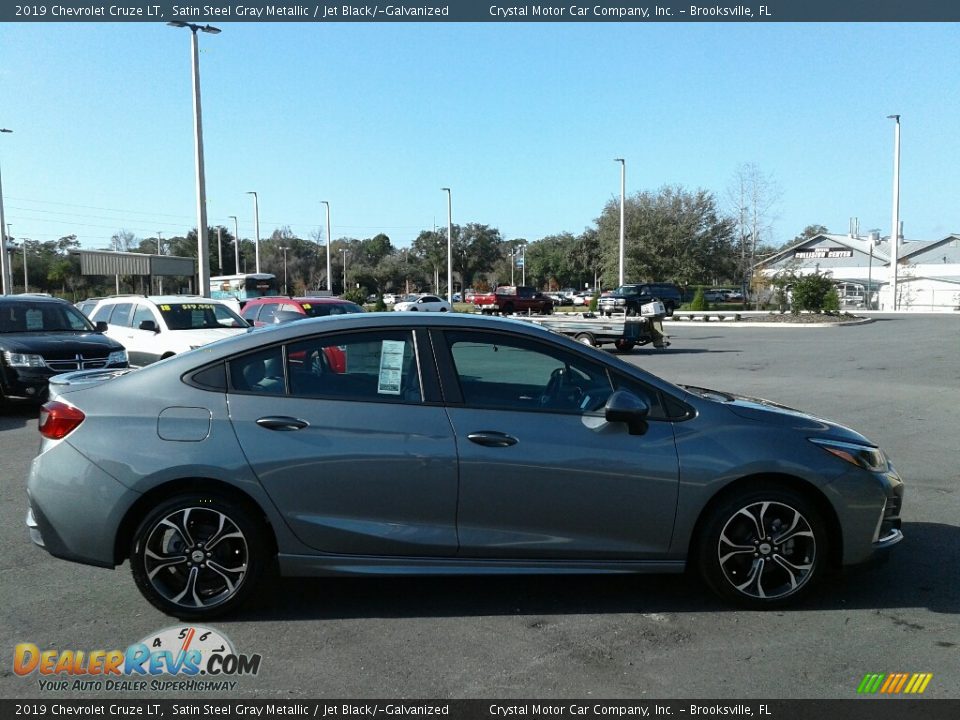 2019 Chevrolet Cruze LT Satin Steel Gray Metallic / Jet Black/­Galvanized Photo #6