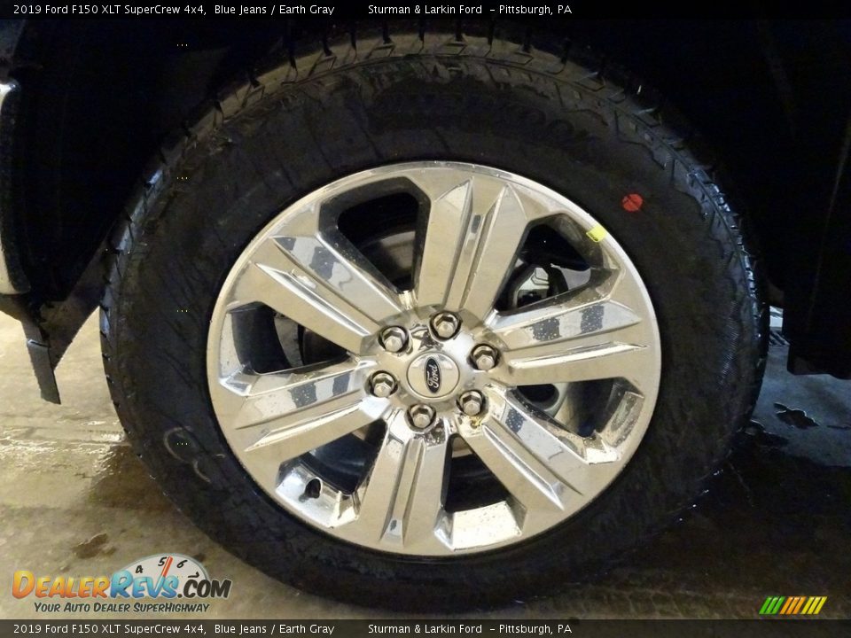 2019 Ford F150 XLT SuperCrew 4x4 Blue Jeans / Earth Gray Photo #5