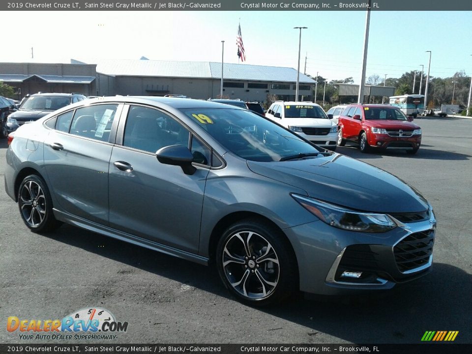 2019 Chevrolet Cruze LT Satin Steel Gray Metallic / Jet Black/­Galvanized Photo #7