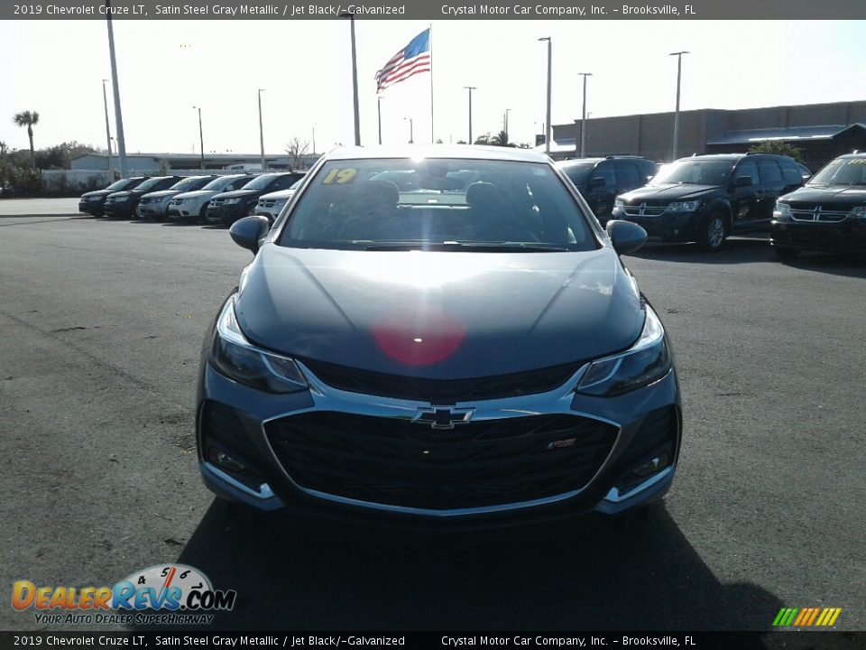 2019 Chevrolet Cruze LT Satin Steel Gray Metallic / Jet Black/­Galvanized Photo #8