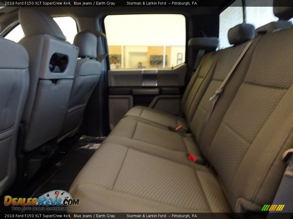 2019 Ford F150 XLT SuperCrew 4x4 Blue Jeans / Earth Gray Photo #7