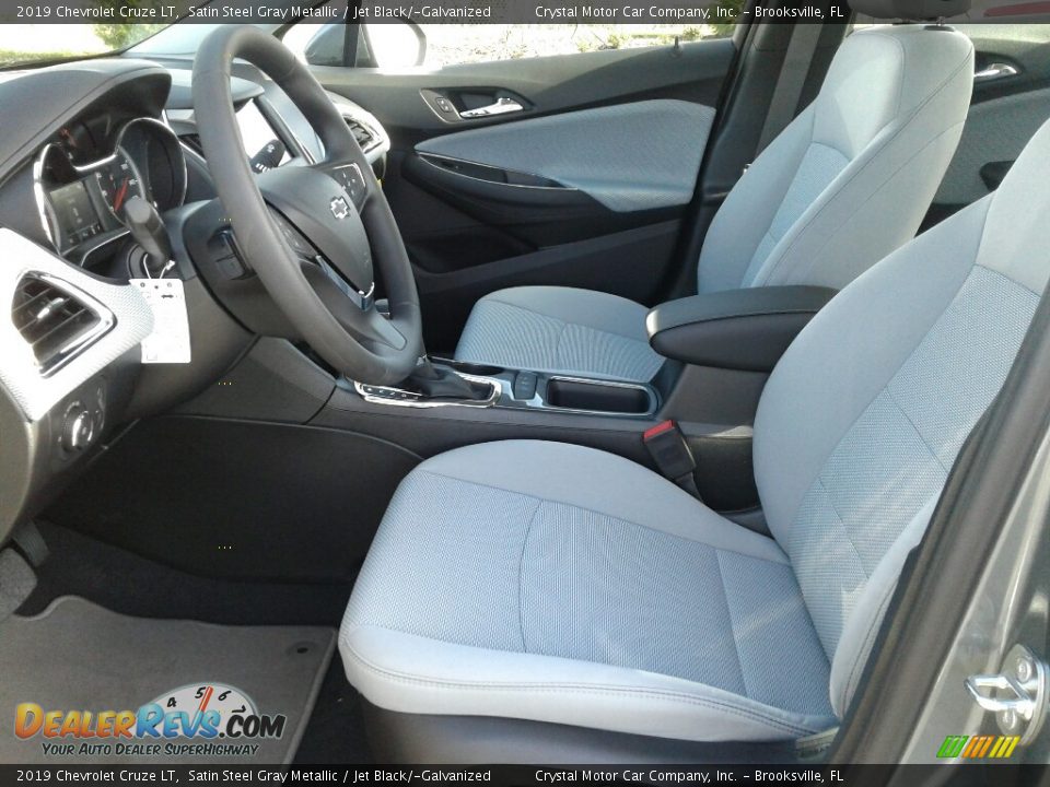 2019 Chevrolet Cruze LT Satin Steel Gray Metallic / Jet Black/­Galvanized Photo #9