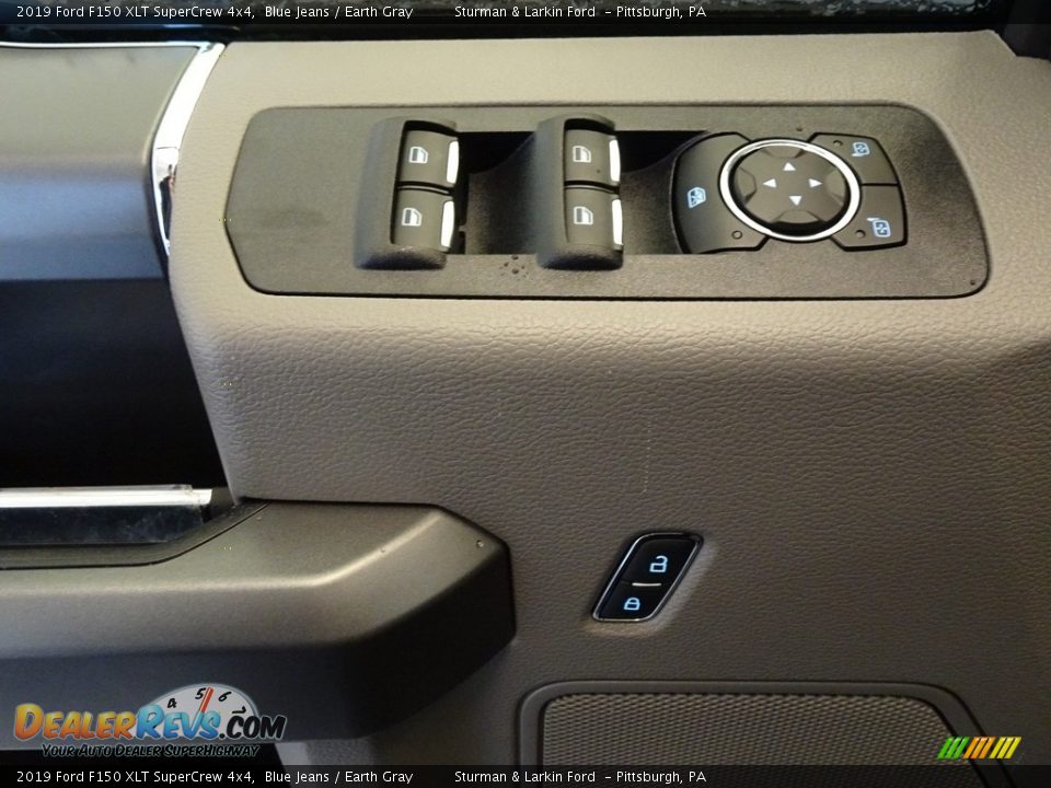 2019 Ford F150 XLT SuperCrew 4x4 Blue Jeans / Earth Gray Photo #9