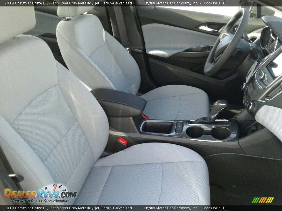 2019 Chevrolet Cruze LT Satin Steel Gray Metallic / Jet Black/­Galvanized Photo #12