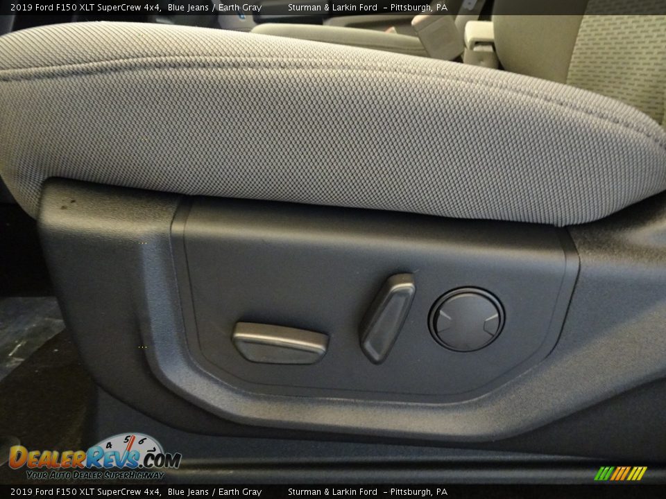2019 Ford F150 XLT SuperCrew 4x4 Blue Jeans / Earth Gray Photo #11