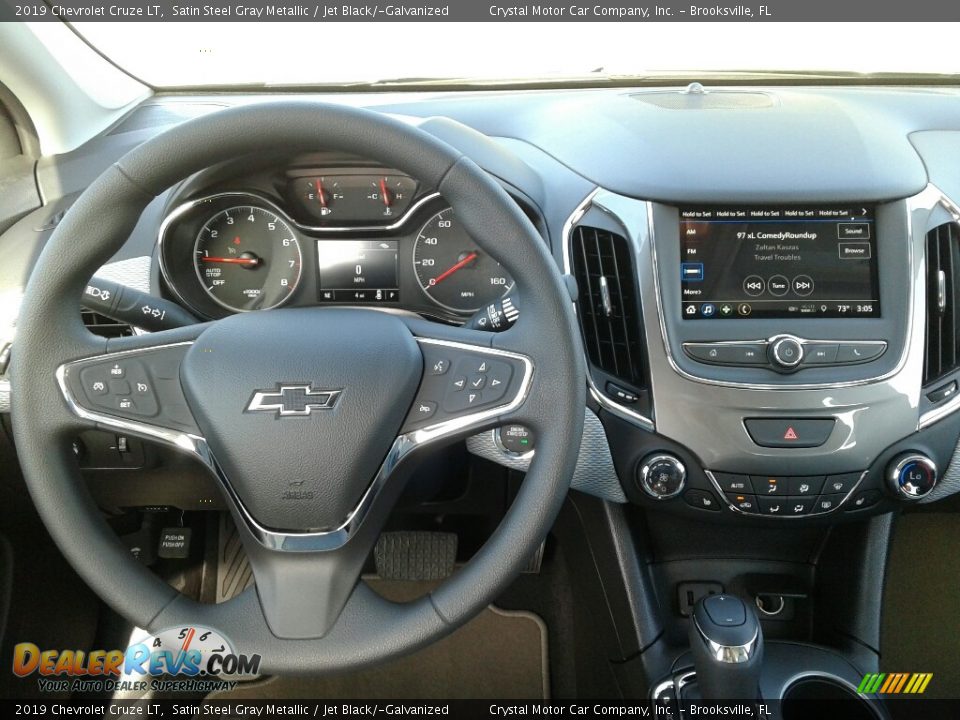 2019 Chevrolet Cruze LT Satin Steel Gray Metallic / Jet Black/­Galvanized Photo #13