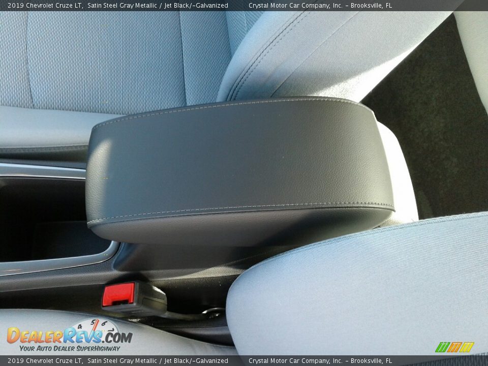 2019 Chevrolet Cruze LT Satin Steel Gray Metallic / Jet Black/­Galvanized Photo #18