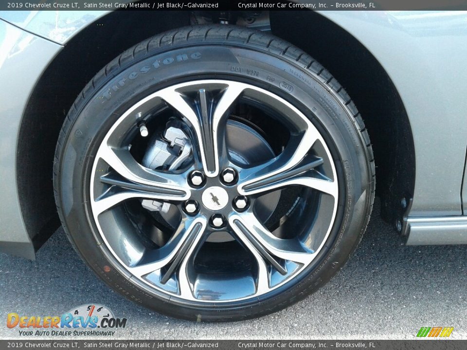 2019 Chevrolet Cruze LT Satin Steel Gray Metallic / Jet Black/­Galvanized Photo #20