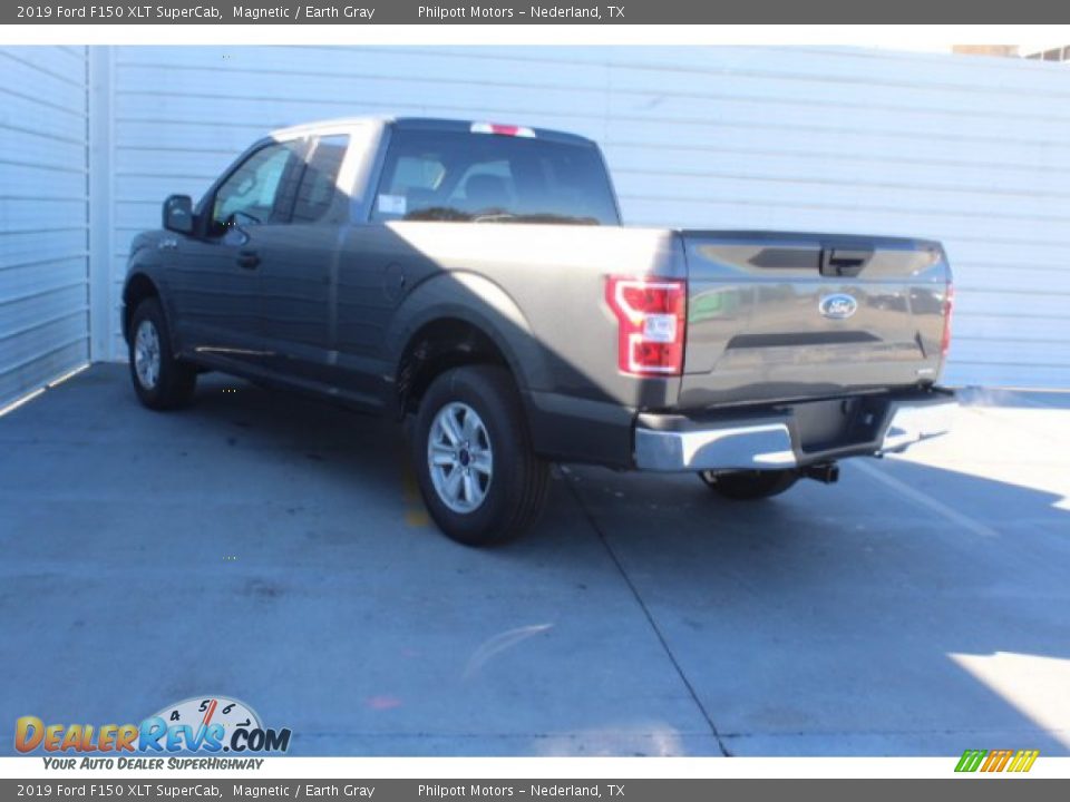 2019 Ford F150 XLT SuperCab Magnetic / Earth Gray Photo #6