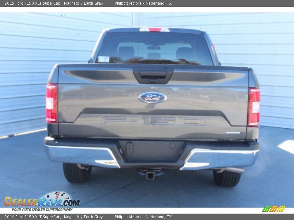 2019 Ford F150 XLT SuperCab Magnetic / Earth Gray Photo #7