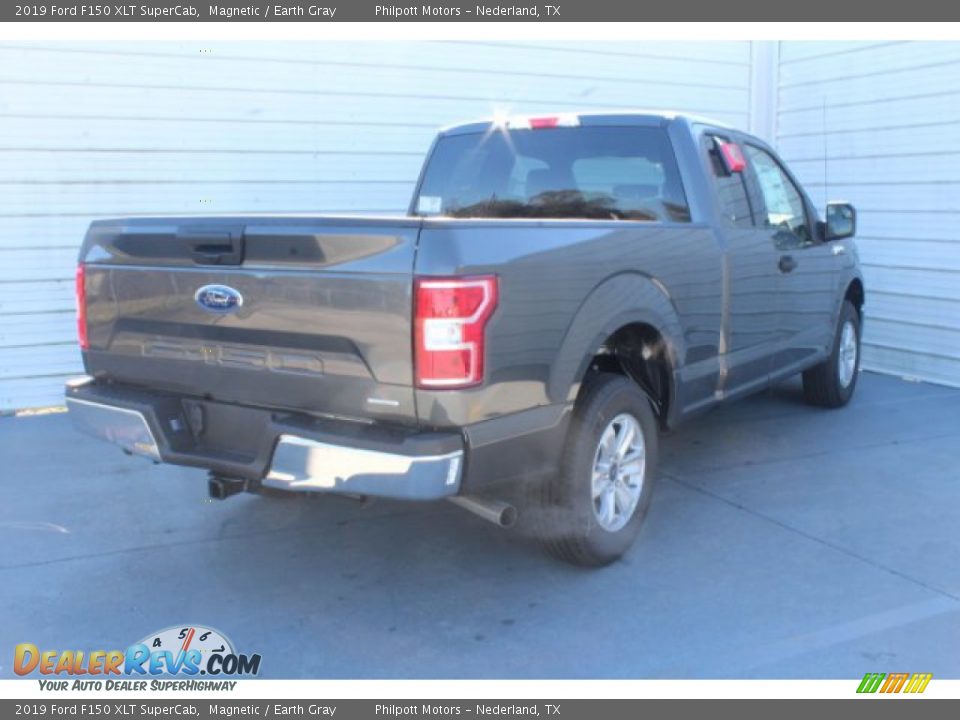 2019 Ford F150 XLT SuperCab Magnetic / Earth Gray Photo #8