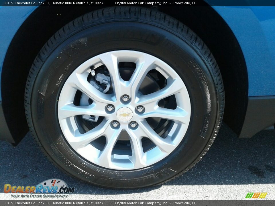 2019 Chevrolet Equinox LT Kinetic Blue Metallic / Jet Black Photo #20