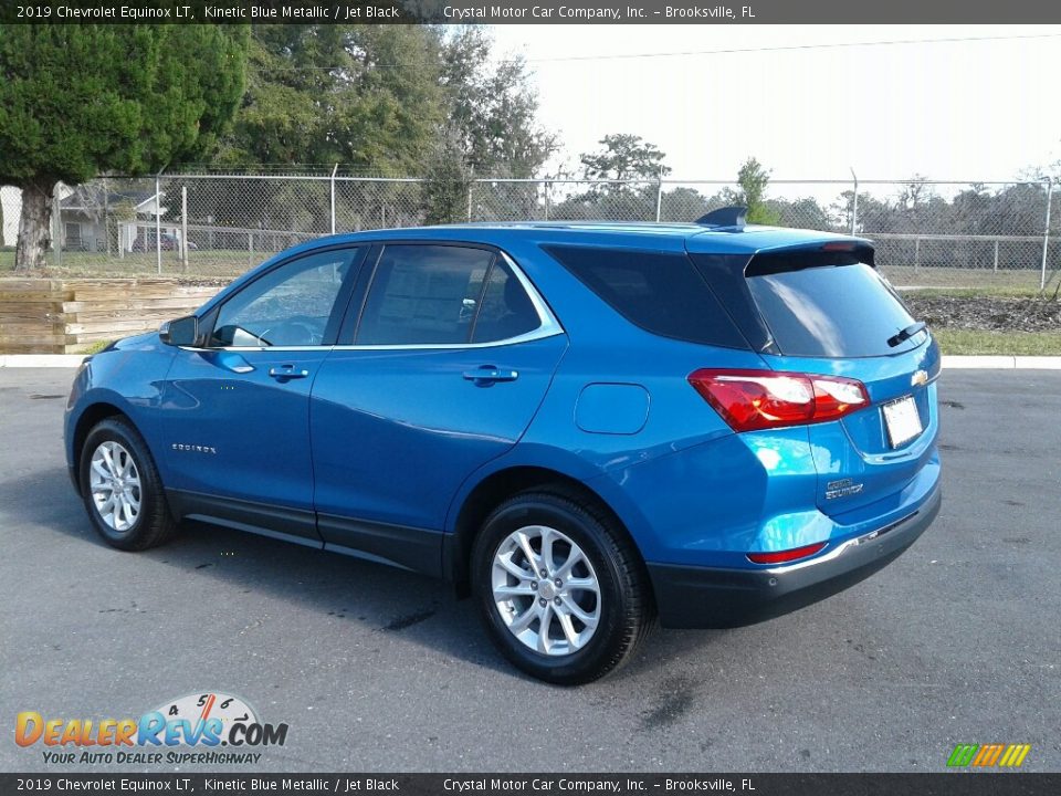 2019 Chevrolet Equinox LT Kinetic Blue Metallic / Jet Black Photo #3