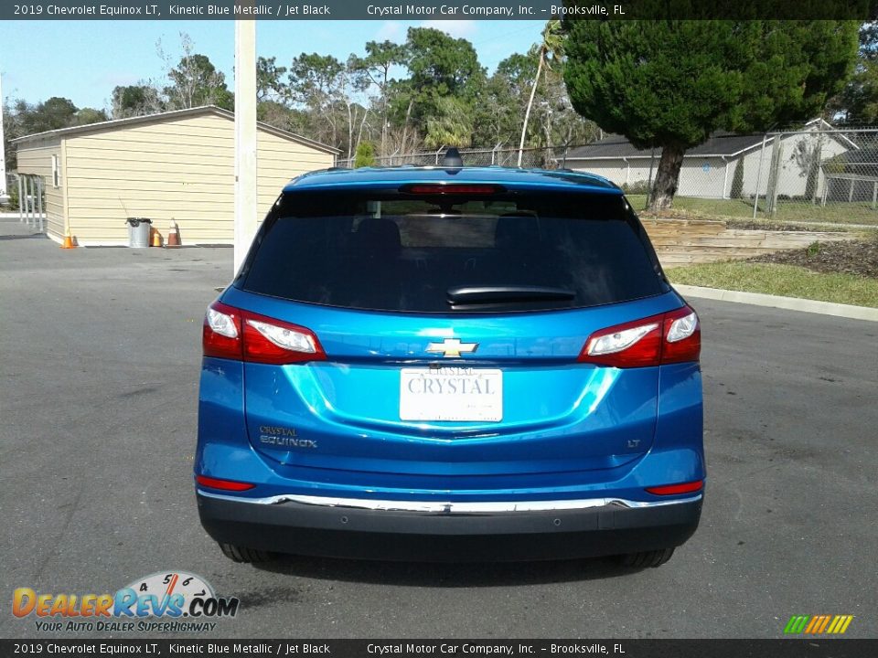 2019 Chevrolet Equinox LT Kinetic Blue Metallic / Jet Black Photo #4