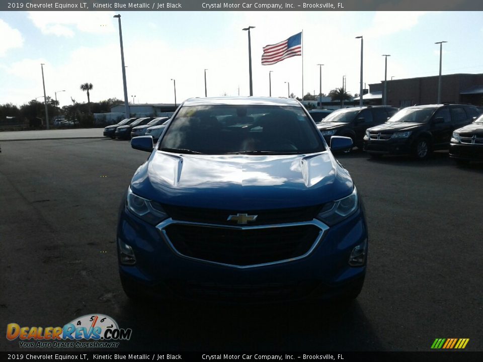 2019 Chevrolet Equinox LT Kinetic Blue Metallic / Jet Black Photo #8