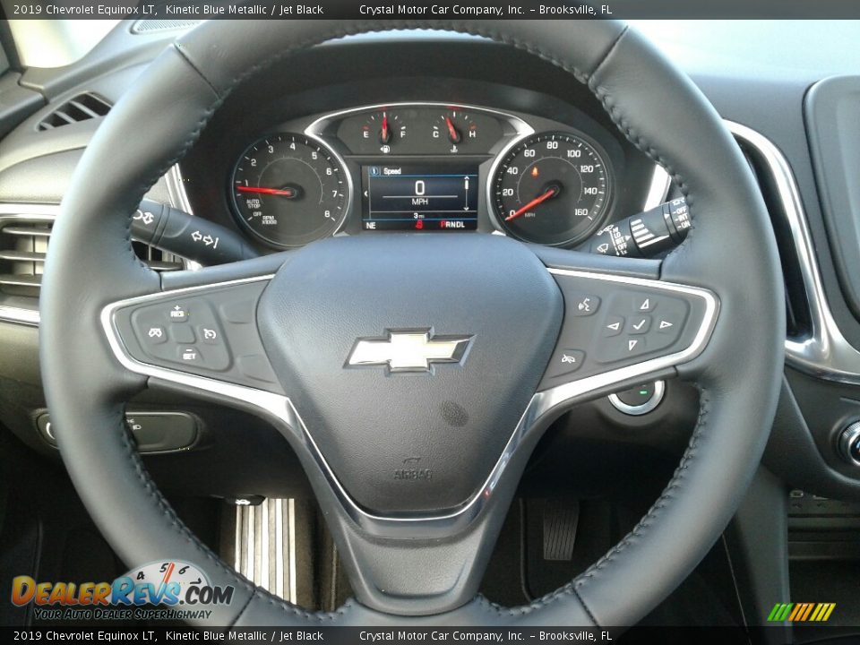 2019 Chevrolet Equinox LT Kinetic Blue Metallic / Jet Black Photo #14