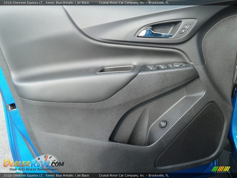 2019 Chevrolet Equinox LT Kinetic Blue Metallic / Jet Black Photo #17