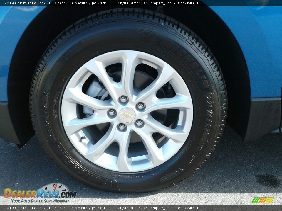 2019 Chevrolet Equinox LT Kinetic Blue Metallic / Jet Black Photo #20