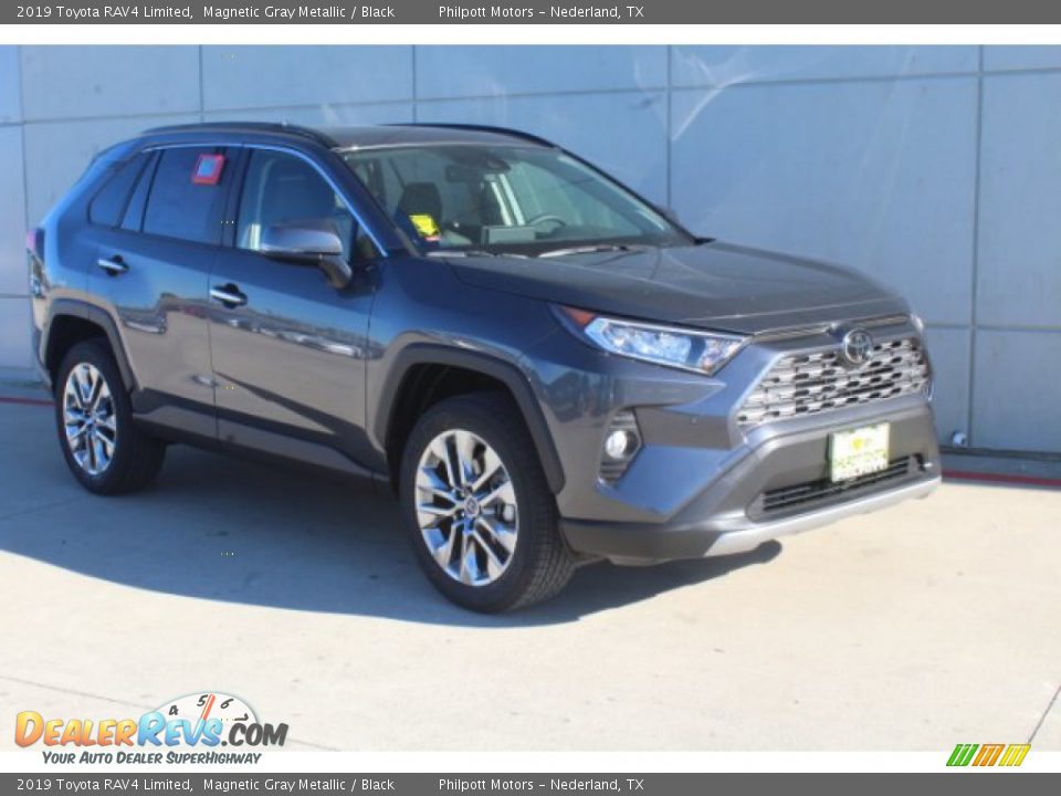 Magnetic Gray Metallic 2019 Toyota RAV4 Limited Photo #2