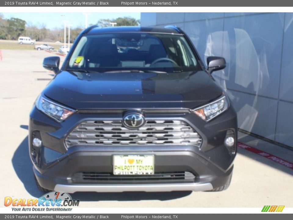 2019 Toyota RAV4 Limited Magnetic Gray Metallic / Black Photo #3