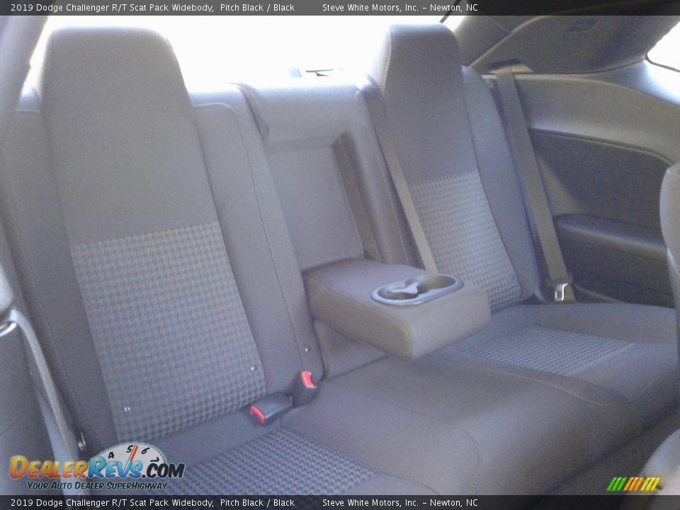 2019 Dodge Challenger R/T Scat Pack Widebody Pitch Black / Black Photo #13