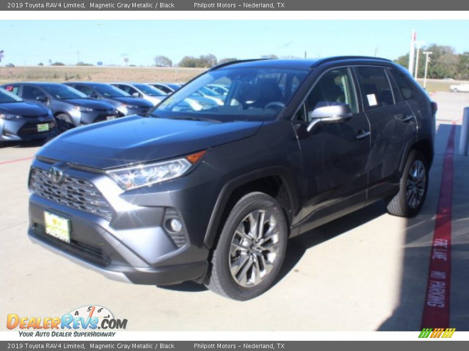 2019 Toyota RAV4 Limited Magnetic Gray Metallic / Black Photo #4
