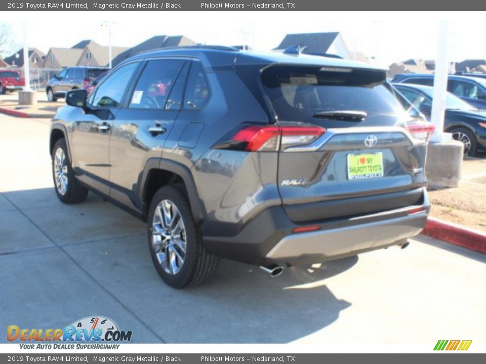 2019 Toyota RAV4 Limited Magnetic Gray Metallic / Black Photo #6