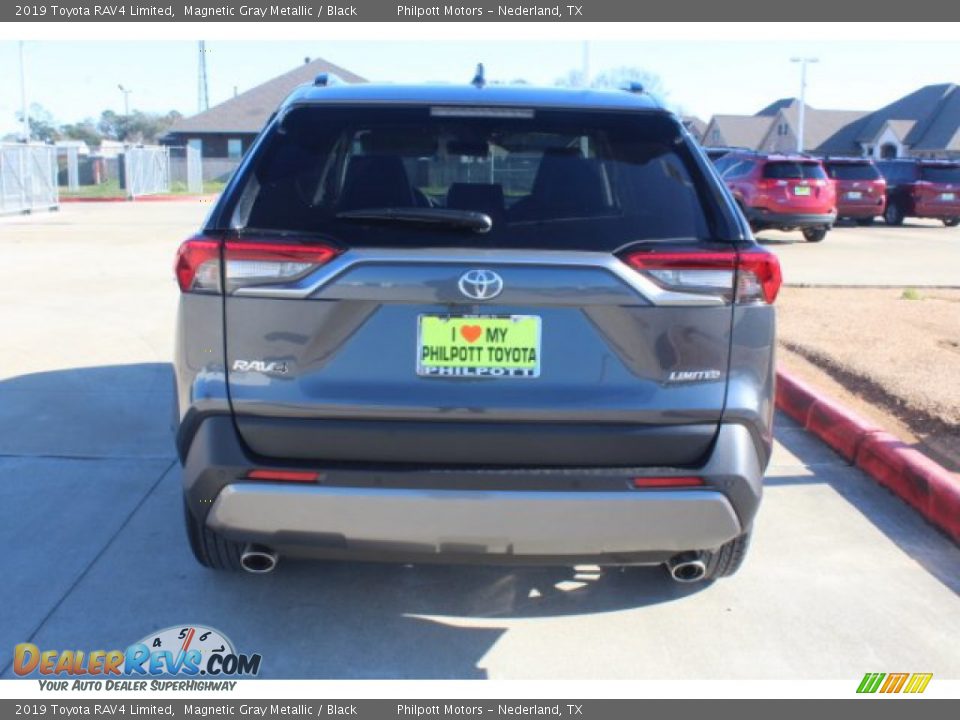 2019 Toyota RAV4 Limited Magnetic Gray Metallic / Black Photo #7
