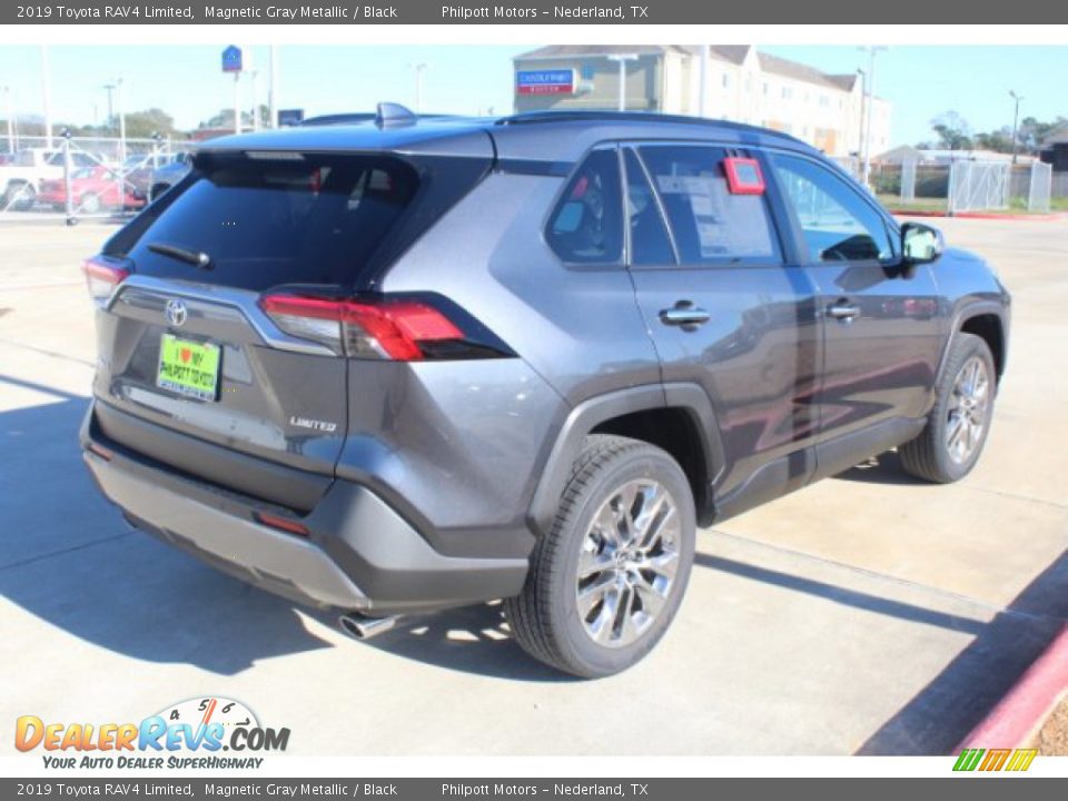 2019 Toyota RAV4 Limited Magnetic Gray Metallic / Black Photo #8