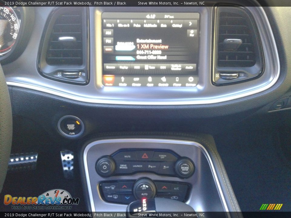 2019 Dodge Challenger R/T Scat Pack Widebody Pitch Black / Black Photo #19