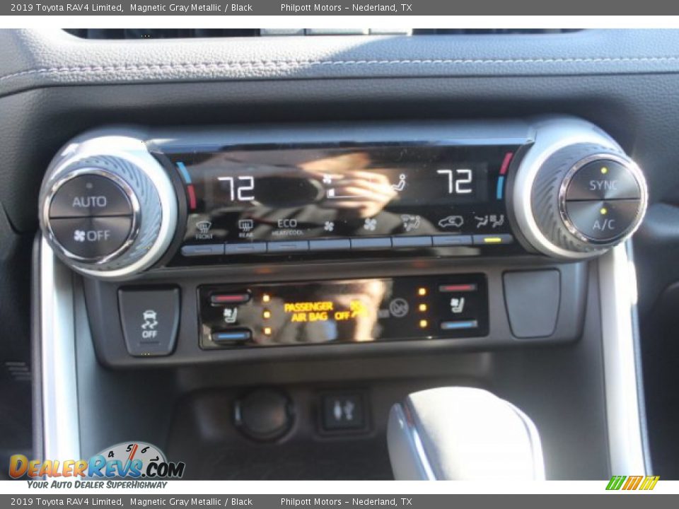 2019 Toyota RAV4 Limited Magnetic Gray Metallic / Black Photo #14